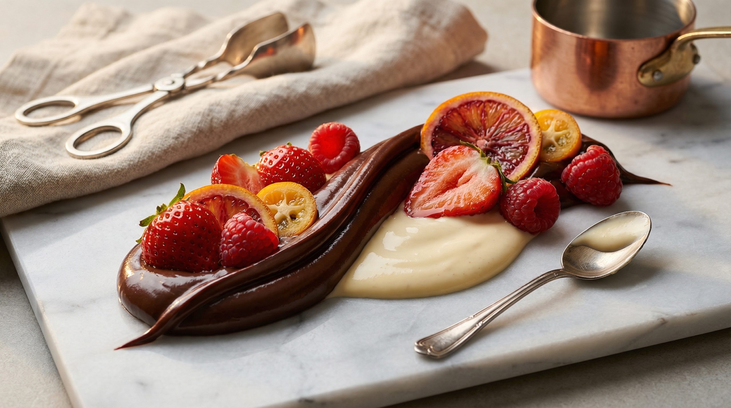 Chocolate e Cremes suportam frutas frescas sem talhar?