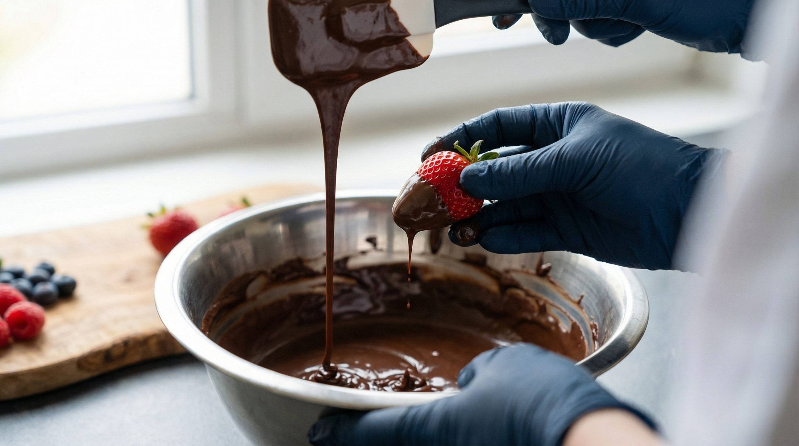 Chocolate e Cremes suportam frutas frescas sem talhar? - 2