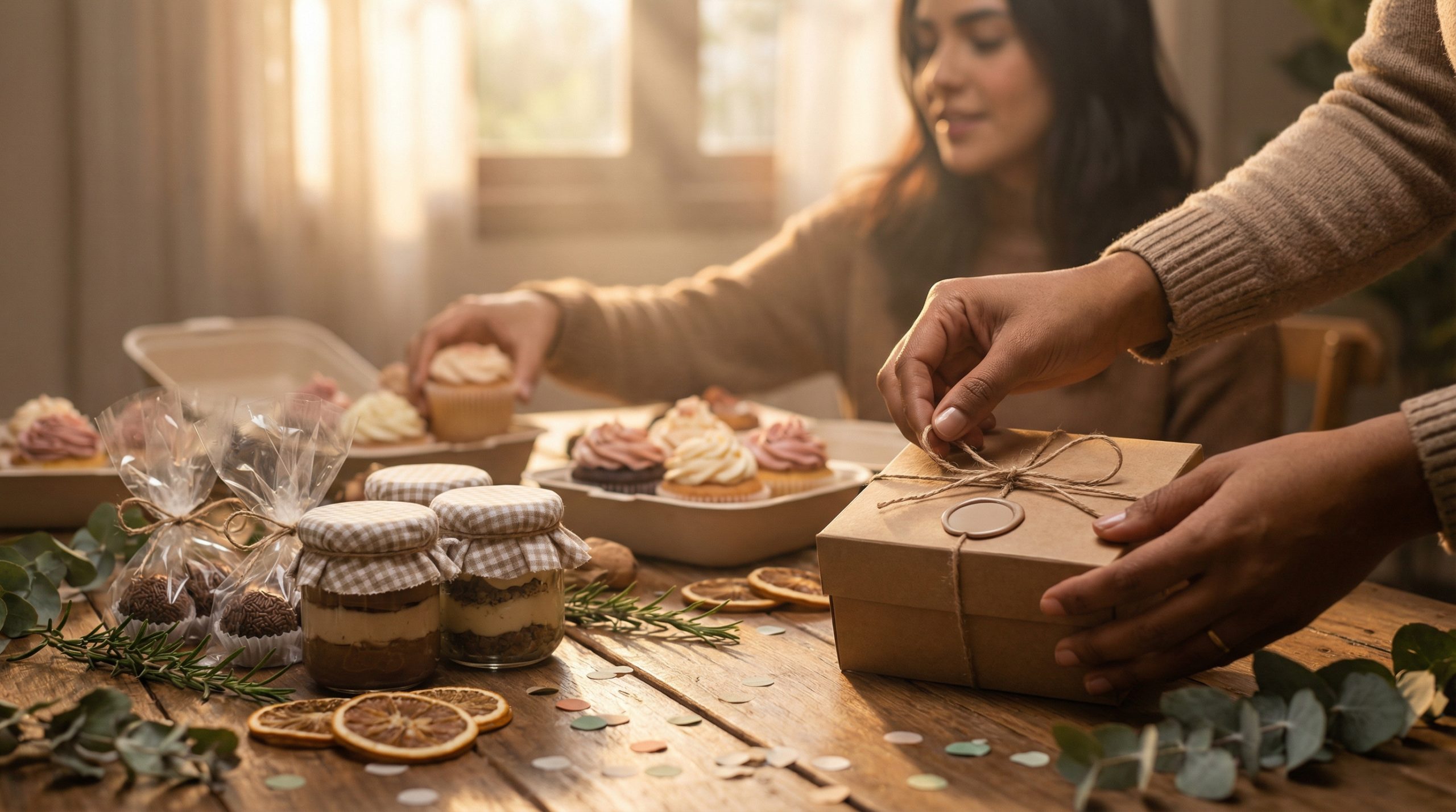Embalagens caseiras dão charme artesanal às Festas e Datas