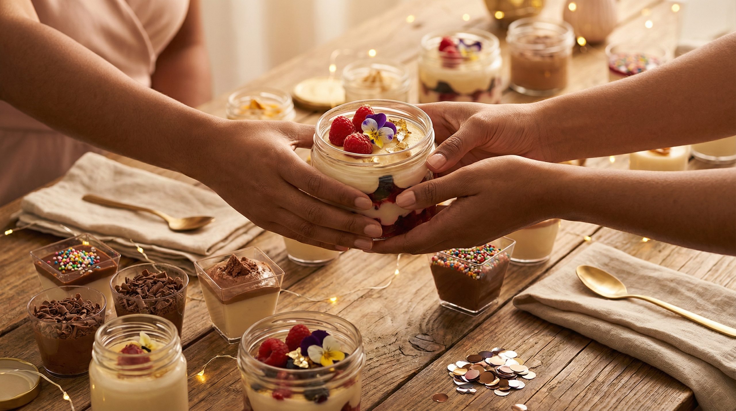 Potes individuais salvam suas Festas e Datas