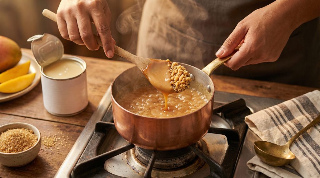 Leite condensado gelado empelota Doces de Panela?