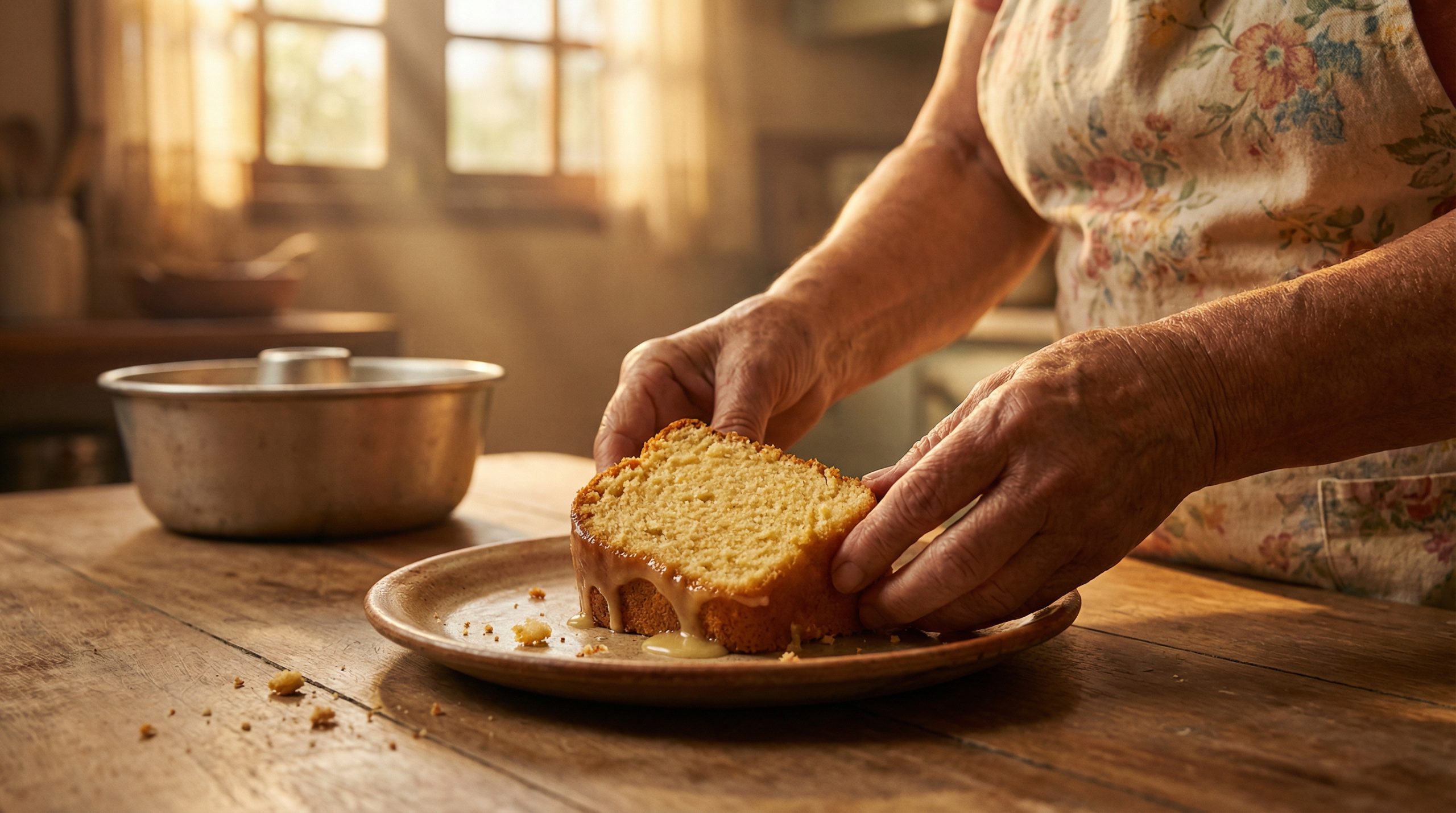 Gordura demais na forma frita a base de Bolos Caseiros