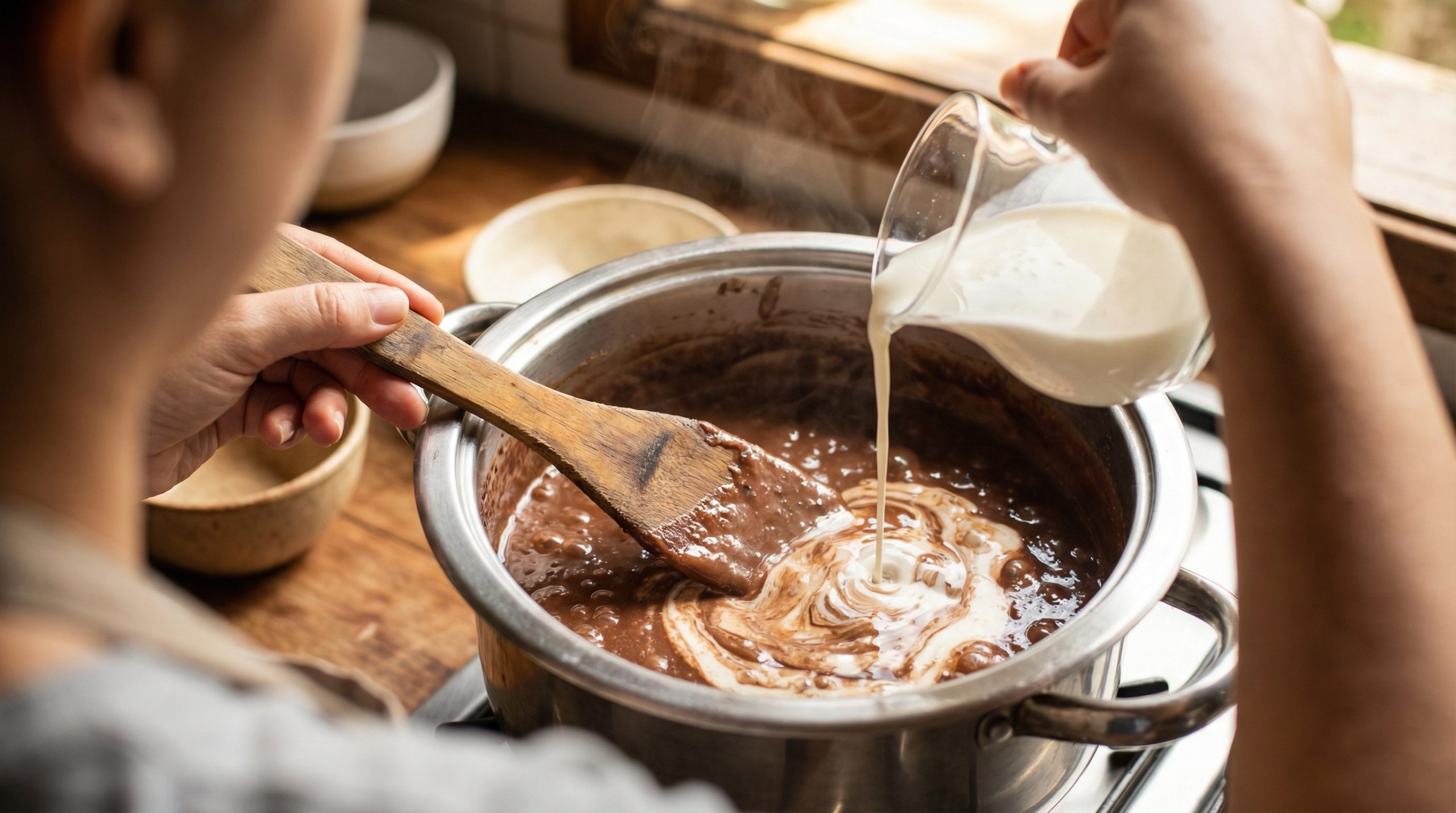 Creme de leite fresco talha em Doces de Panela? - 2