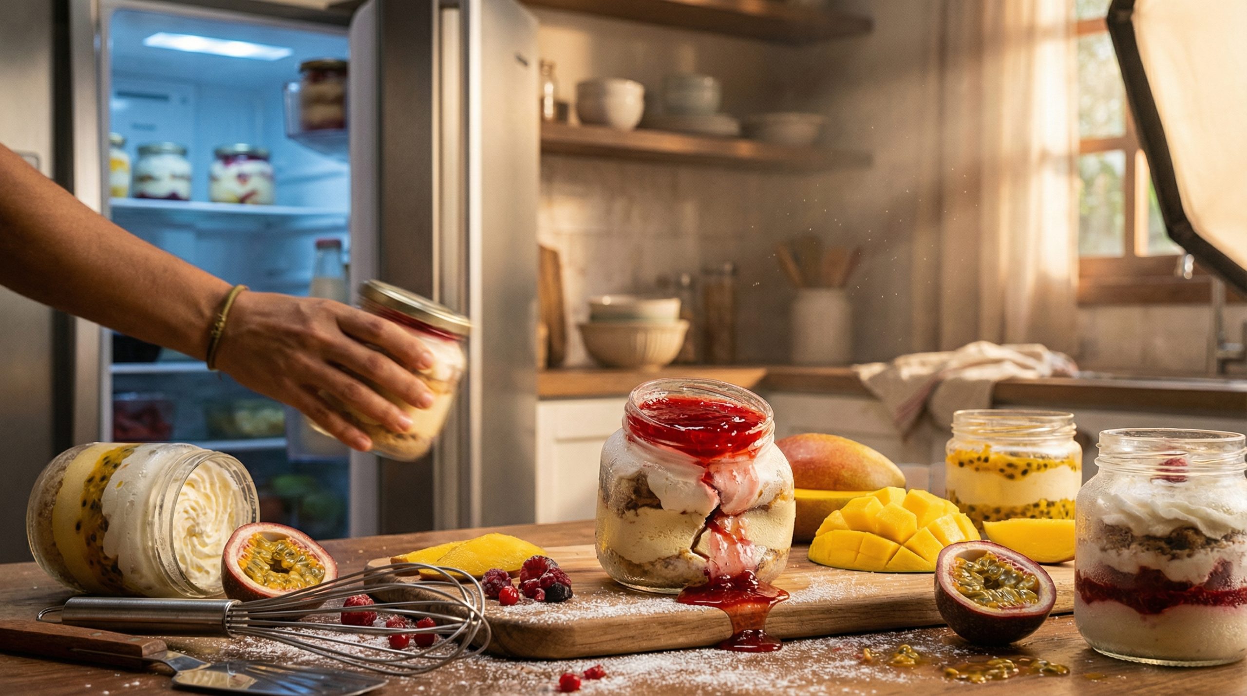 Pressa no resfriamento desmorona suas Sobremesas Geladas?