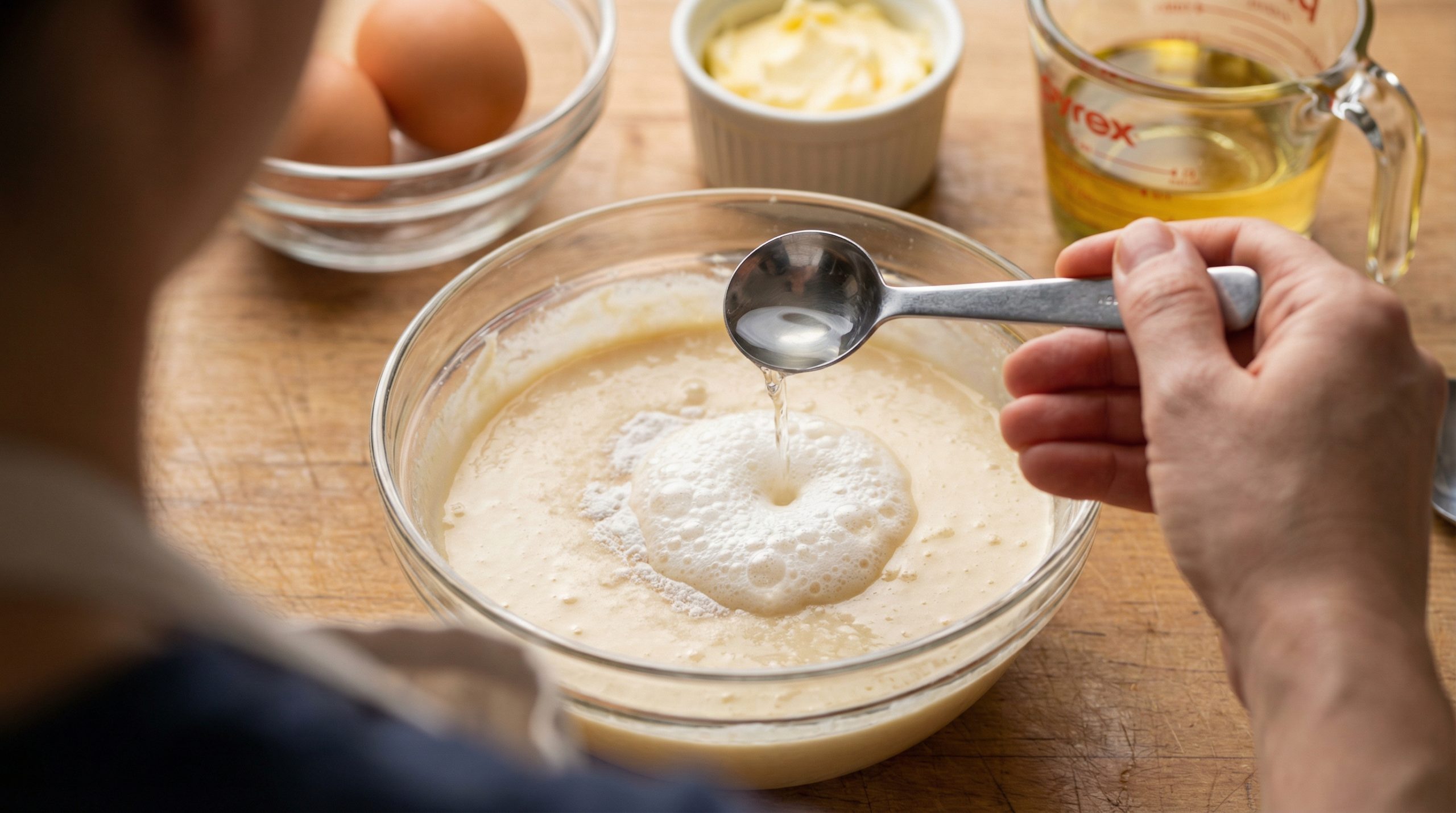 Vinagre na massa potencializa o fermento de Bolos Caseiros - 2