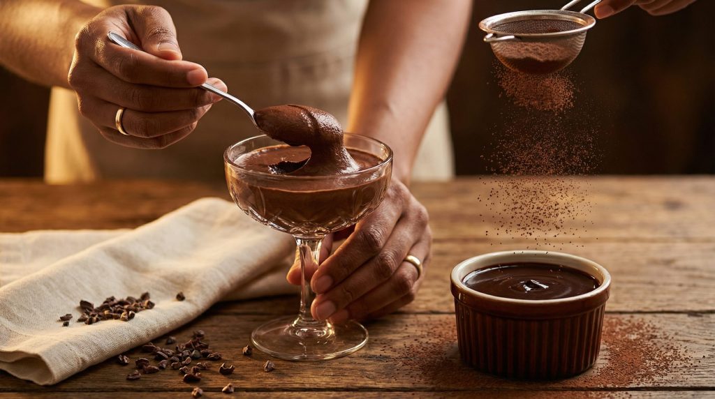 Cacau alcalino garante cor intensa em Chocolate e Cremes