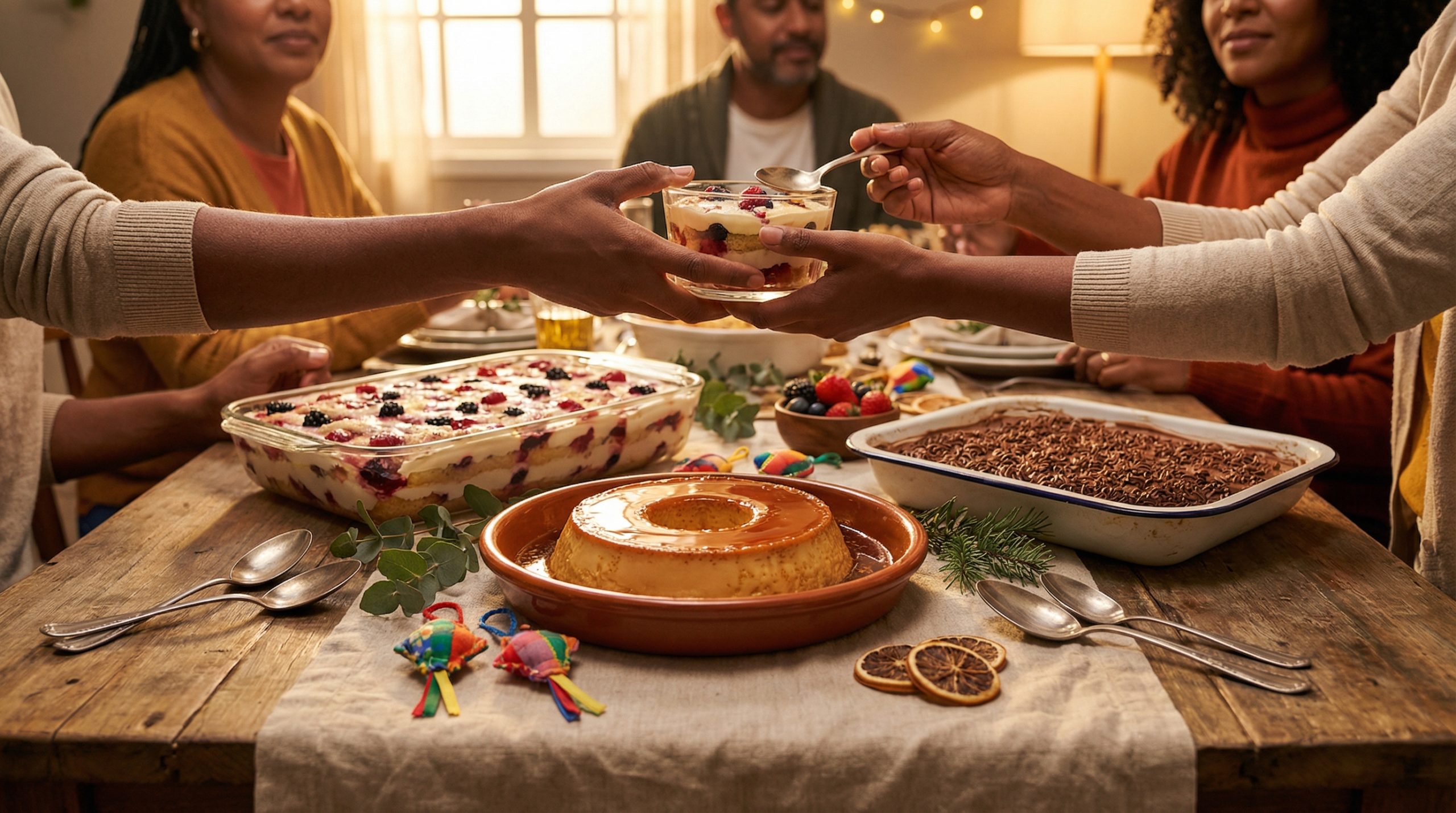 Valorize a mesa de Festas e Datas com sobremesas de travessa