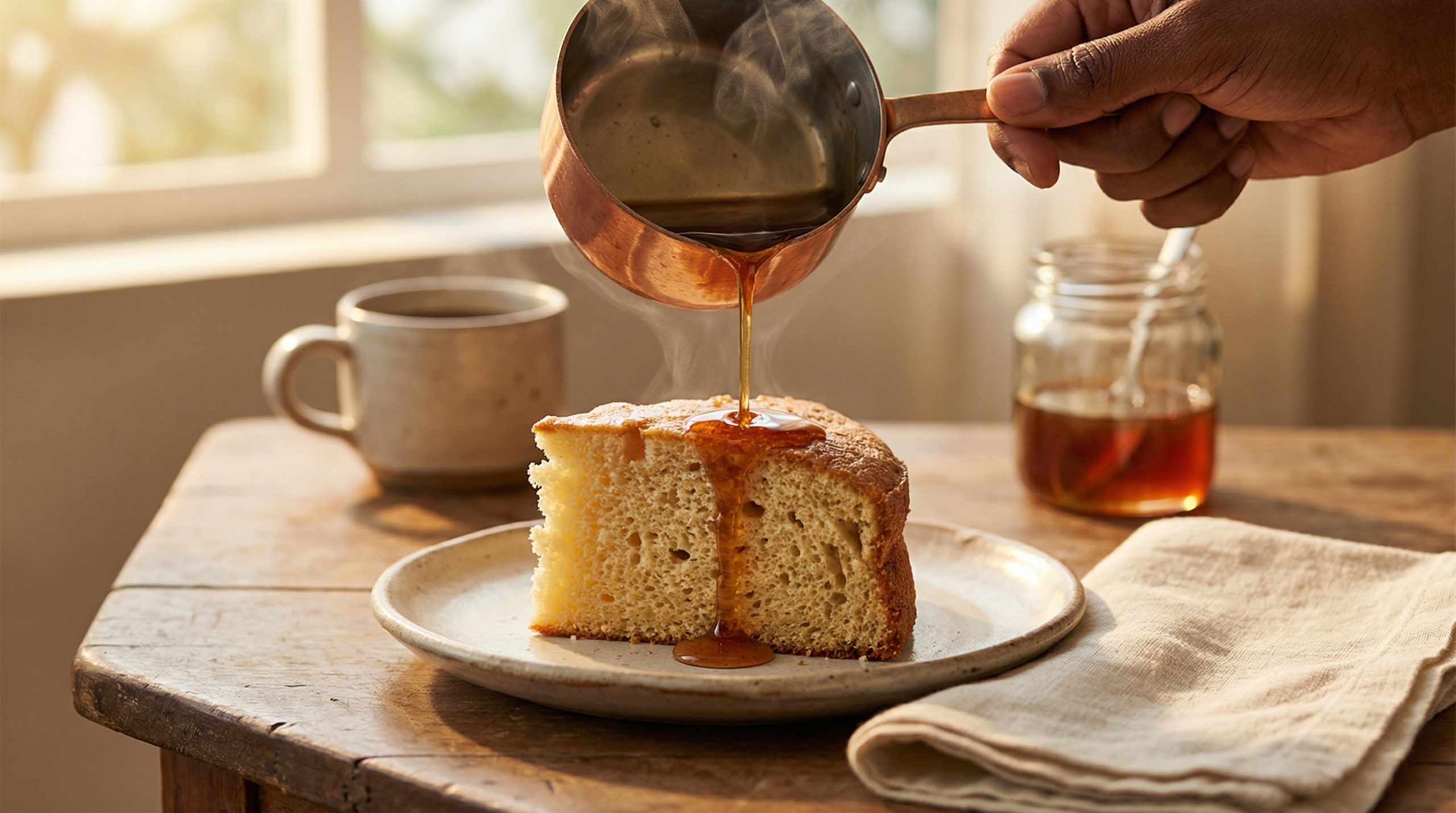 Caldas quentes devolvem umidade aos Bolos Caseiros