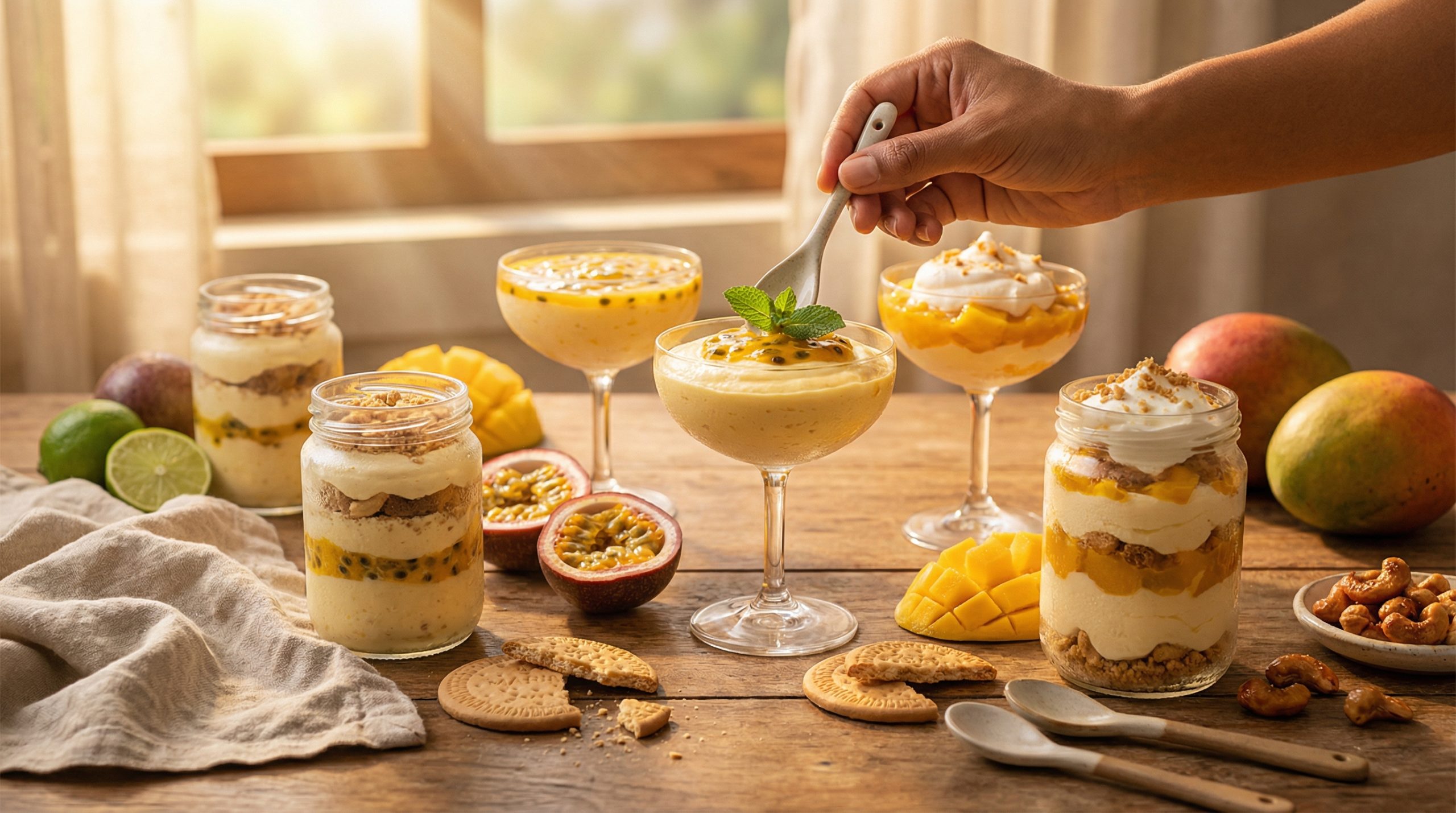 Textura perfeita em Sobremesas Geladas (sem ligar o forno)