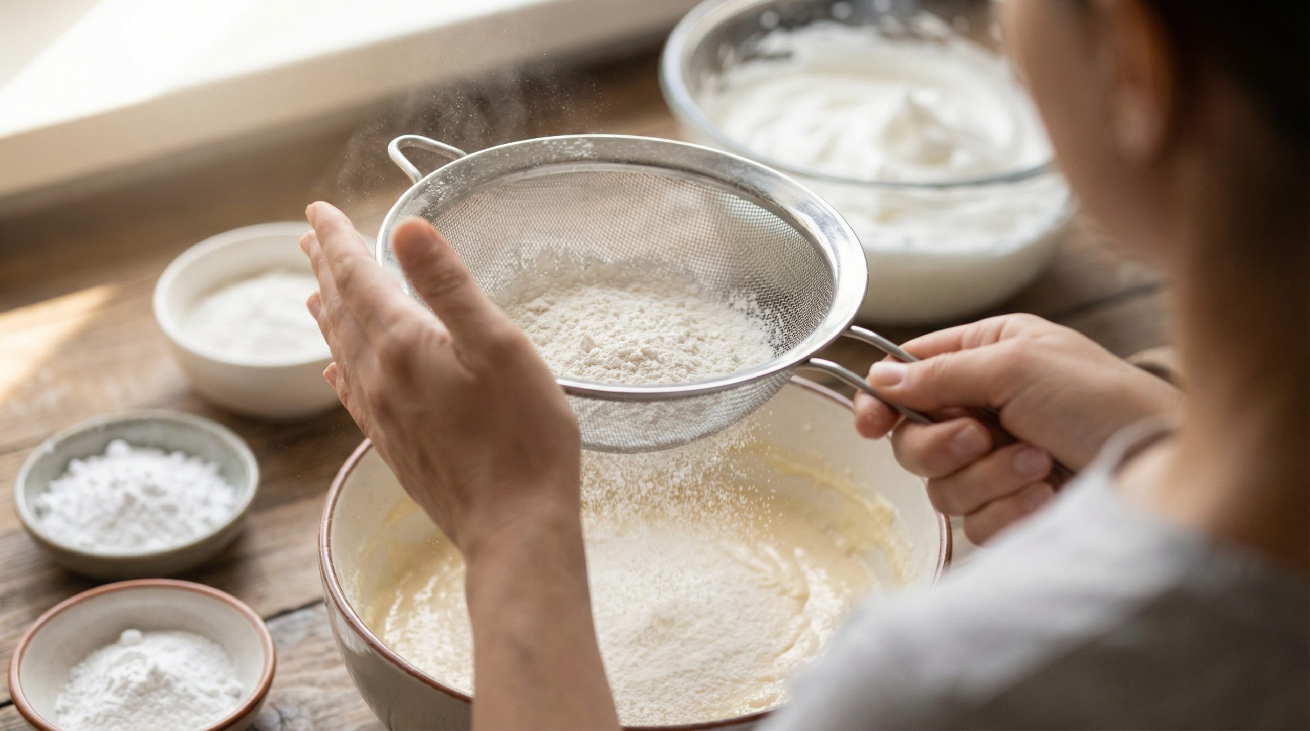 Peneirar farinha garante fofura em Bolos Caseiros? - 2