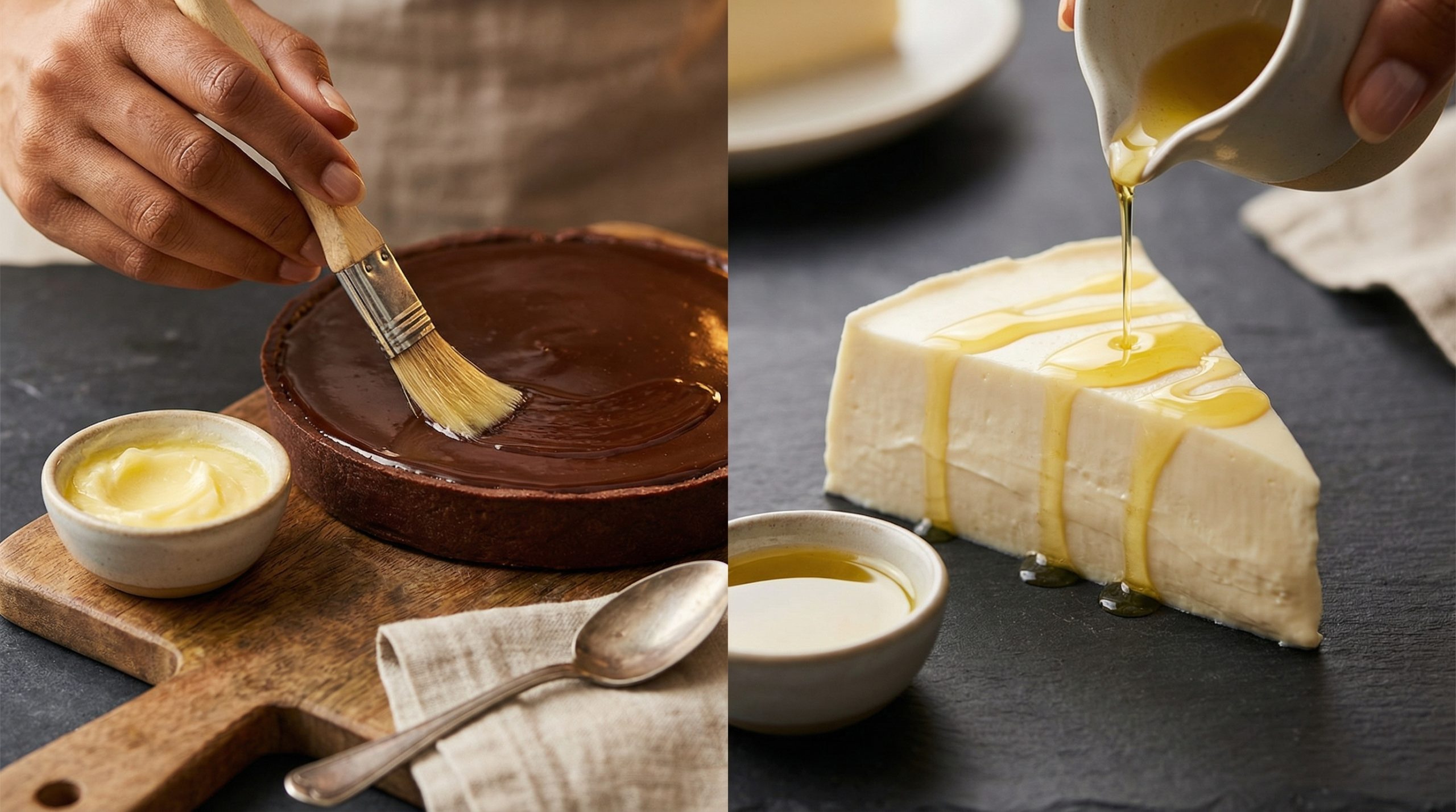 Manteiga ou óleo? Qual garante brilho para Chocolate e Cremes?