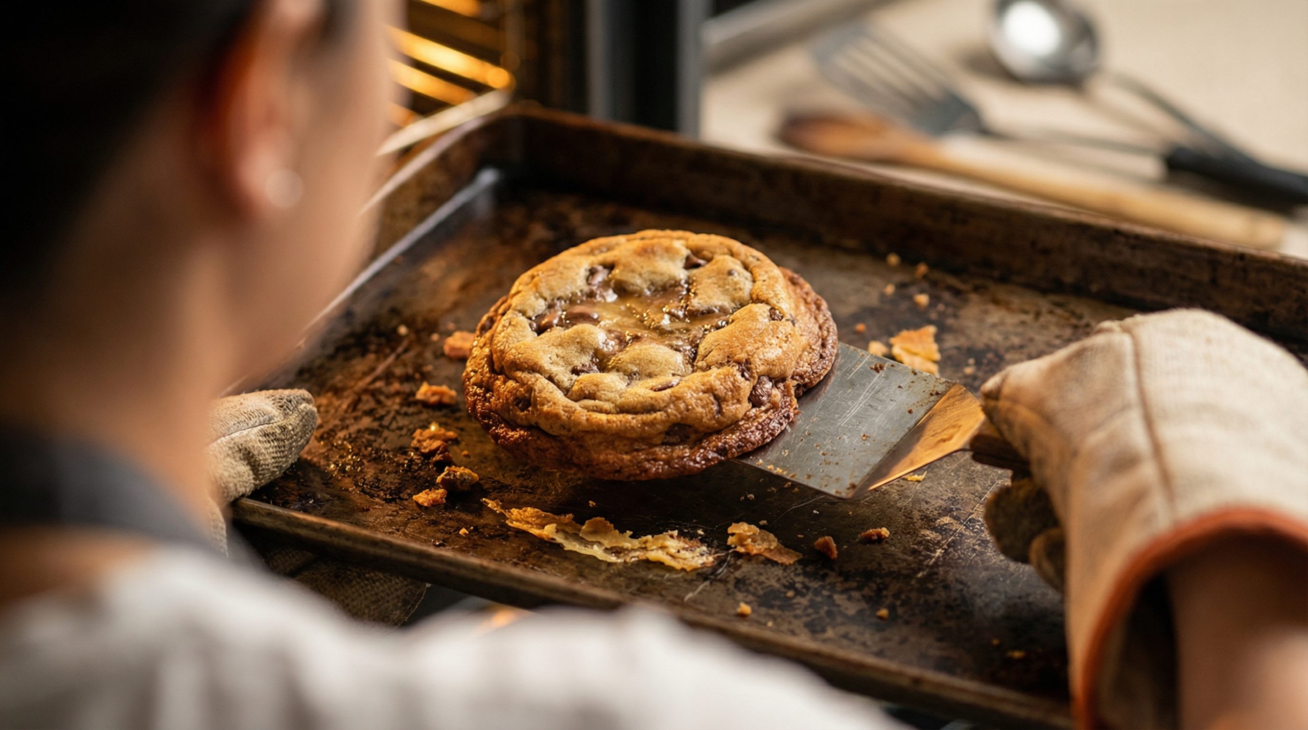 Assadeiras escuras queimam a base de Biscoitos e Tortas - 2