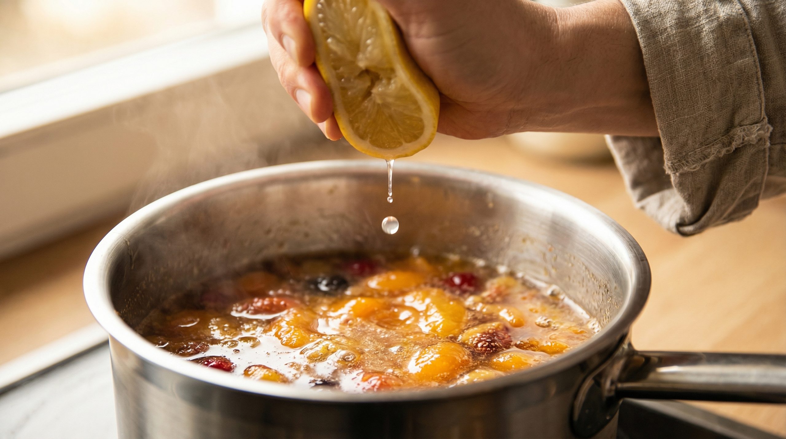 Gotas de limão evitam a cristalização em Doces de Panela? - 2