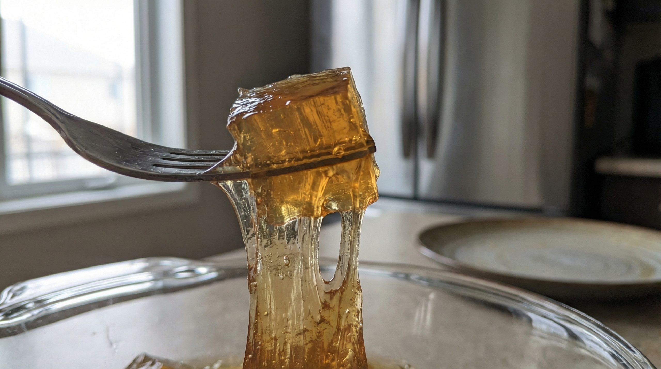 Gelatina em excesso deixa Sobremesas Geladas borrachudas - 2