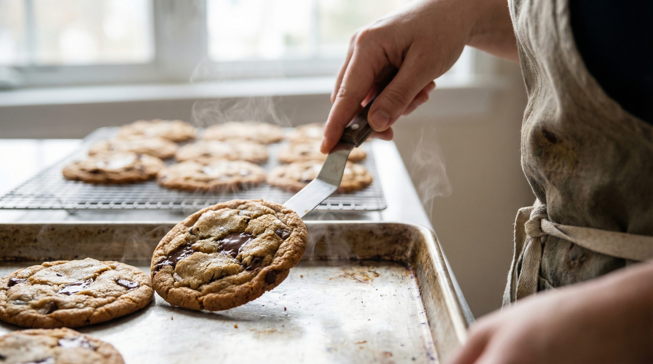 Esfriar na assadeira rouba o crocante de Biscoitos e Tortas - 2