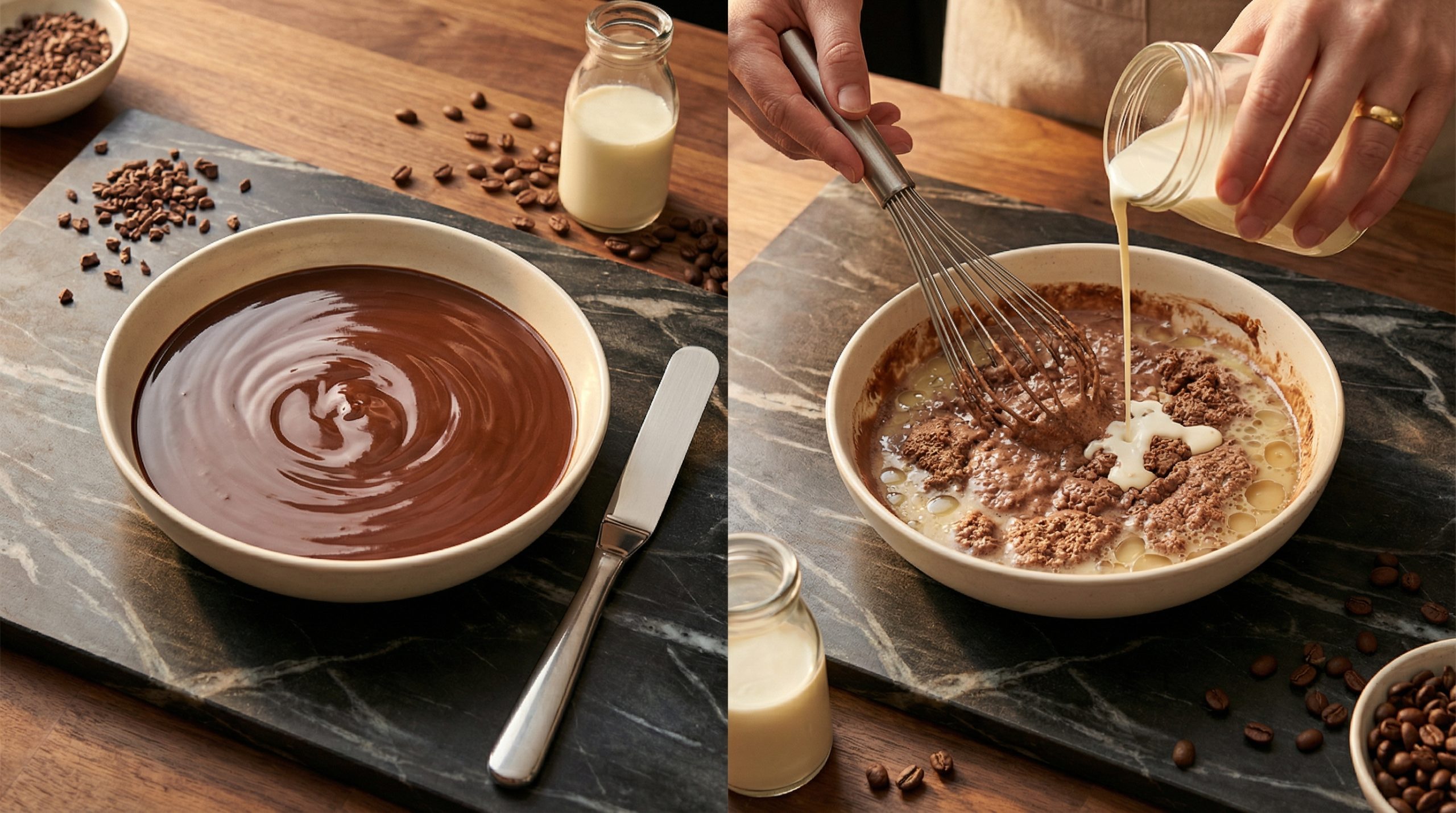 Soro do creme de leite desanda Chocolate e Cremes?