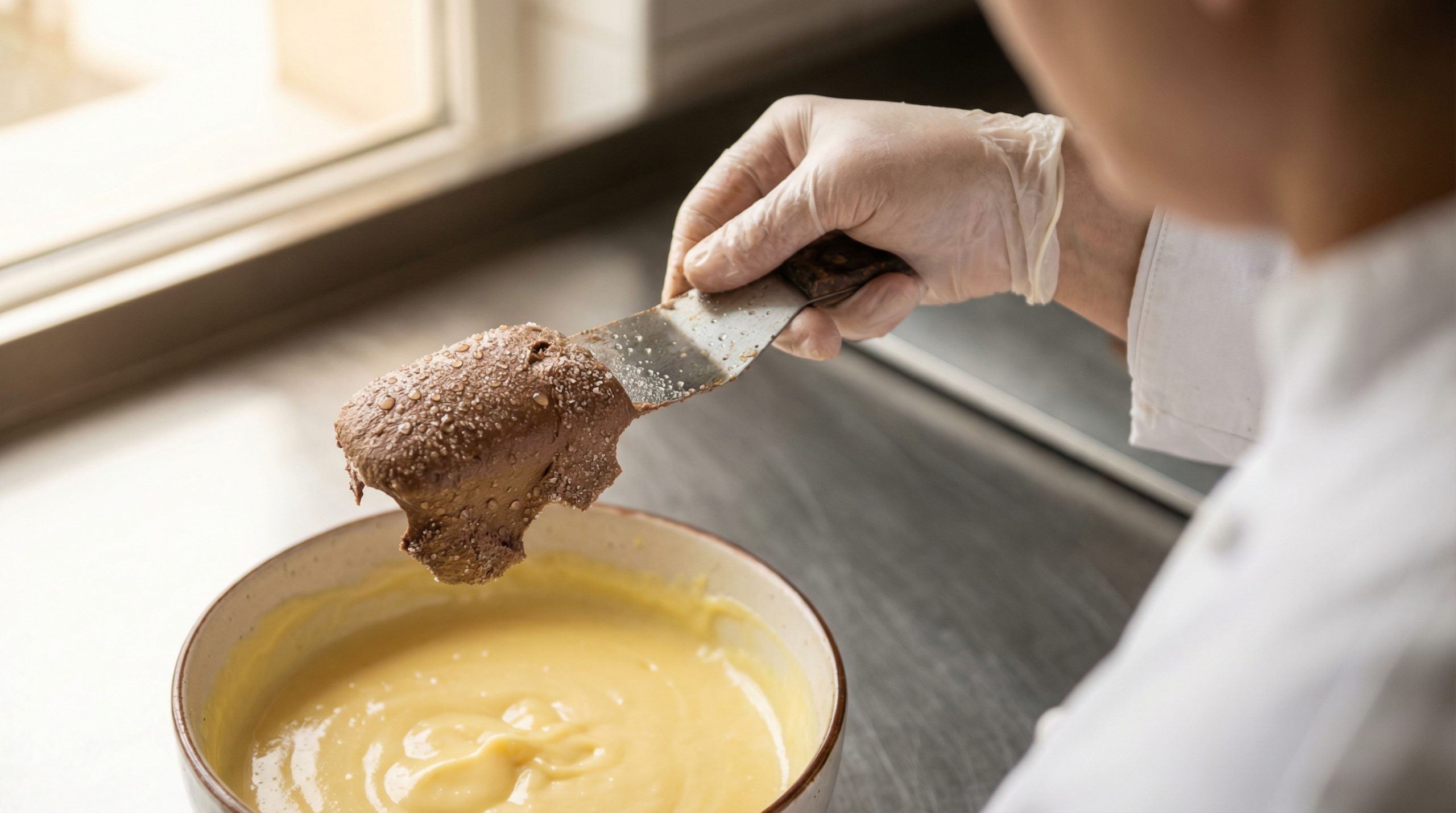 Umidade nos utensílios empedra o Chocolate e Cremes - 2