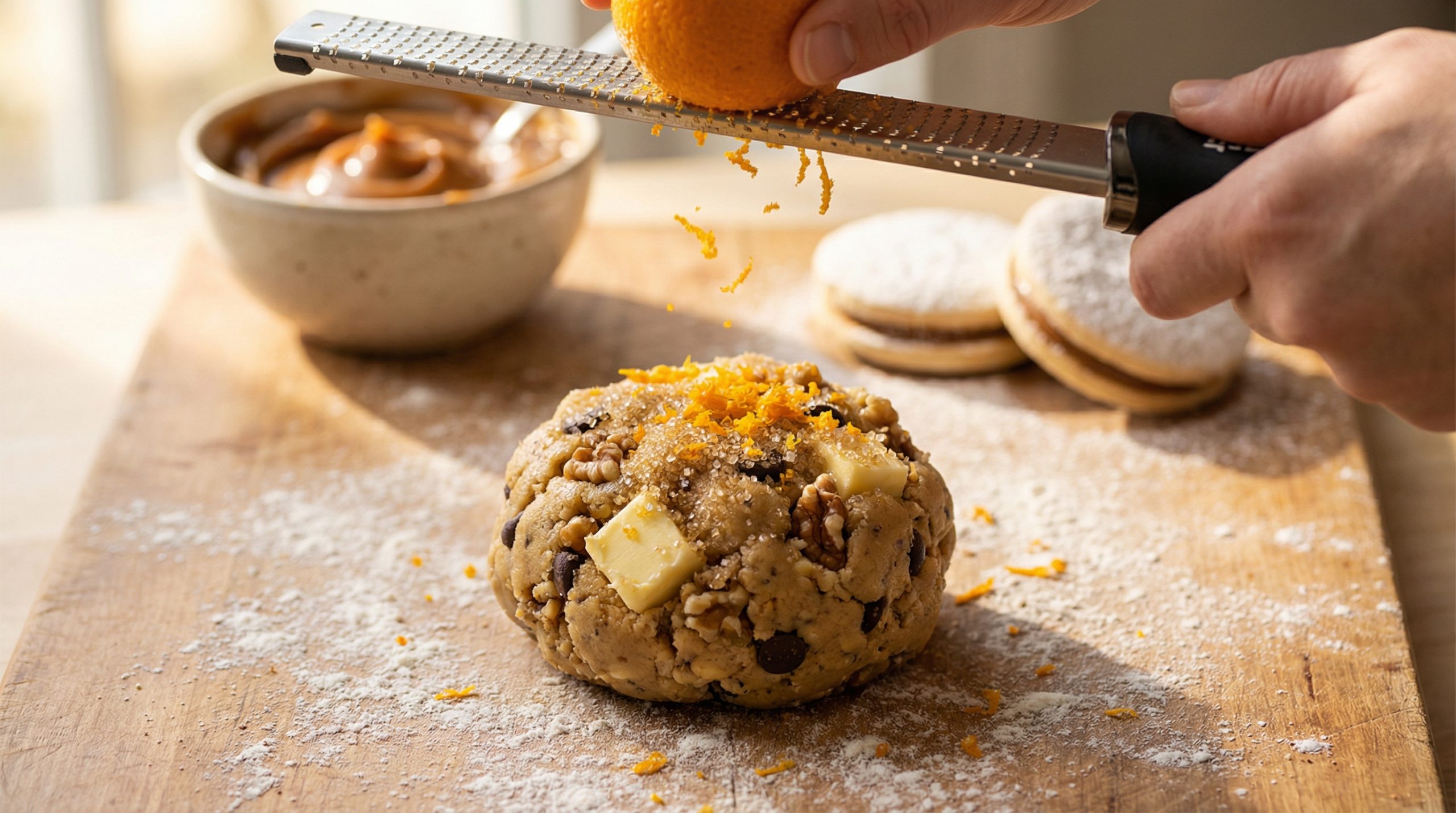 Raspas de laranja perfumam a massa de Biscoitos e Tortas - 2