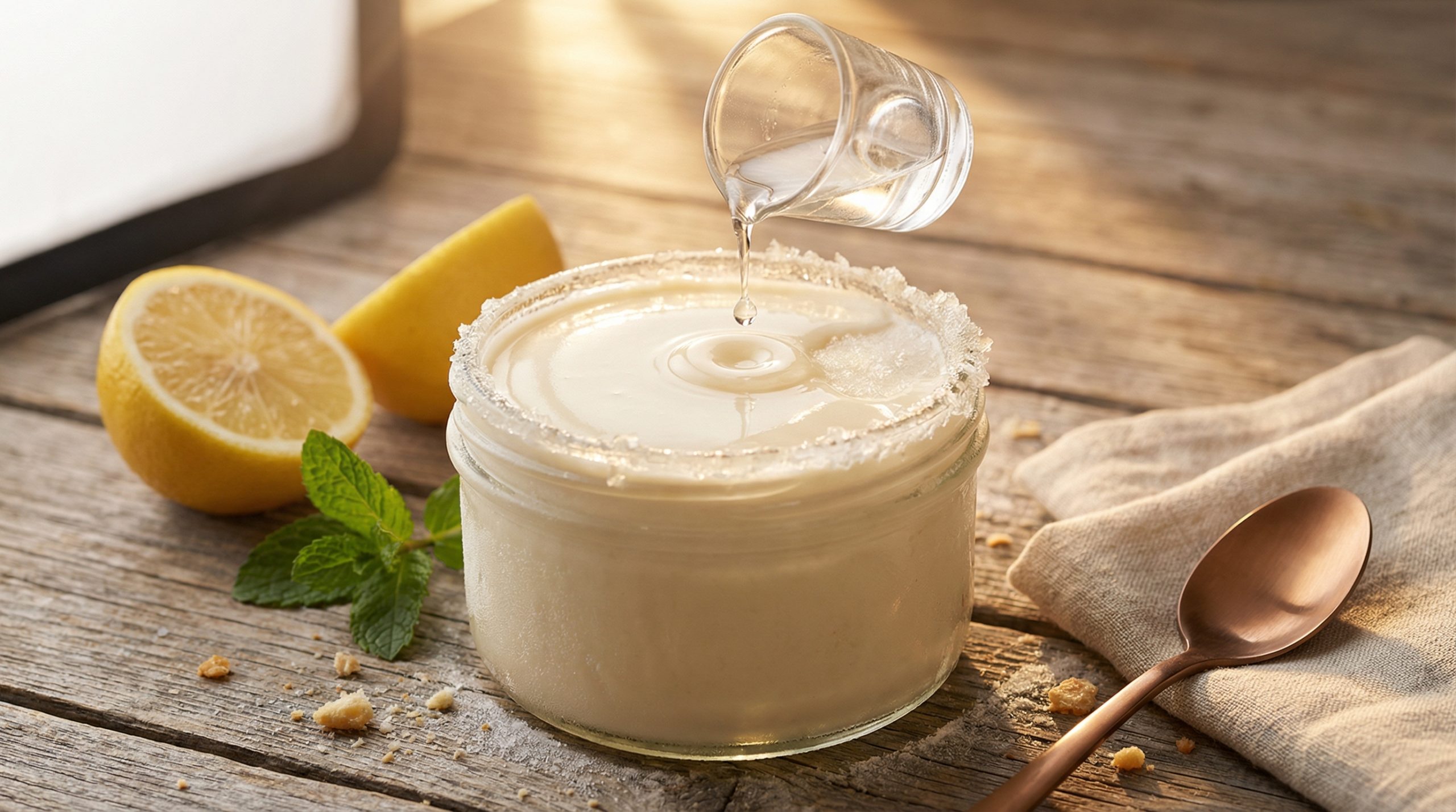 Álcool no creme — O fim dos cristais em Sobremesas Geladas