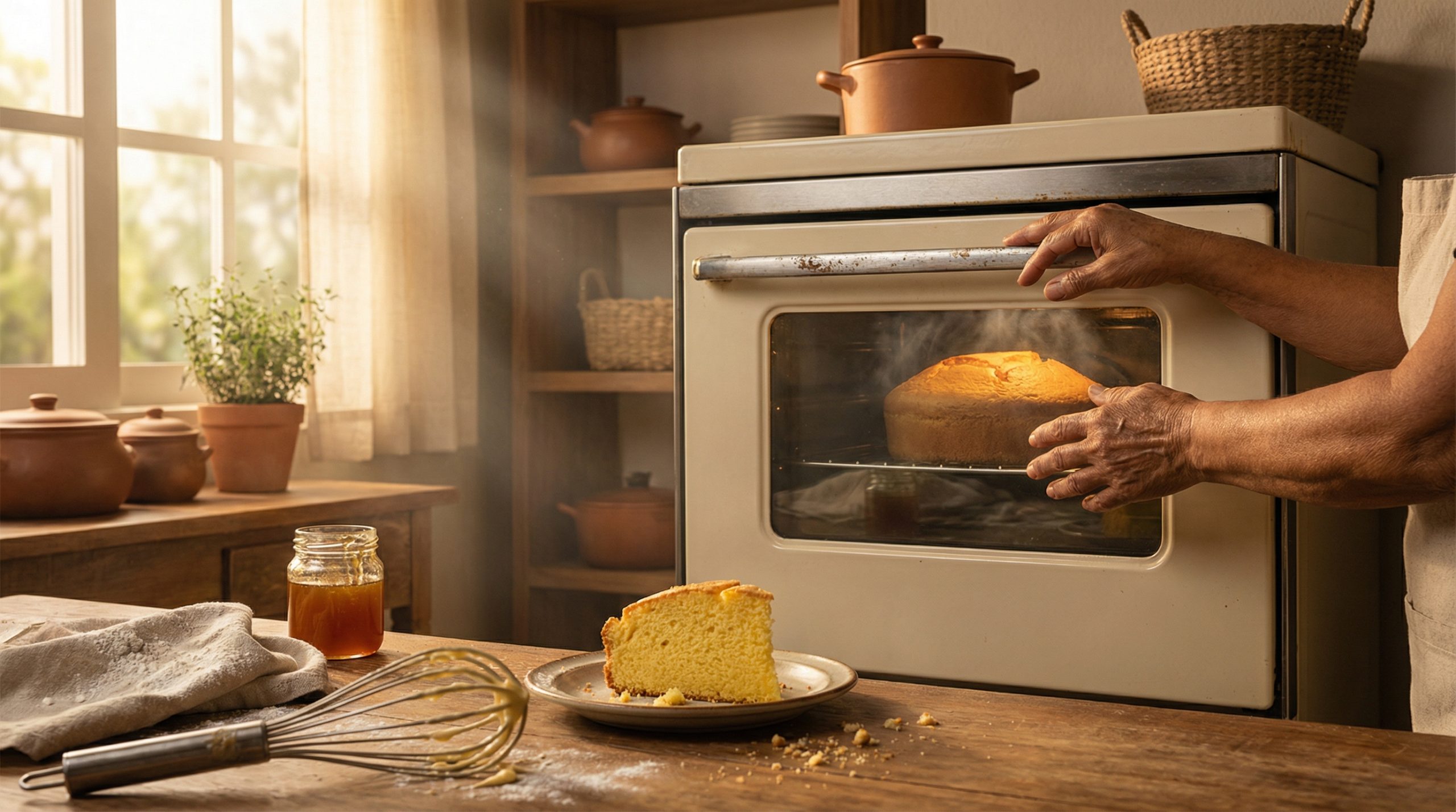Respeite o forno — Abrir cedo sola a massa de Bolos Caseiros