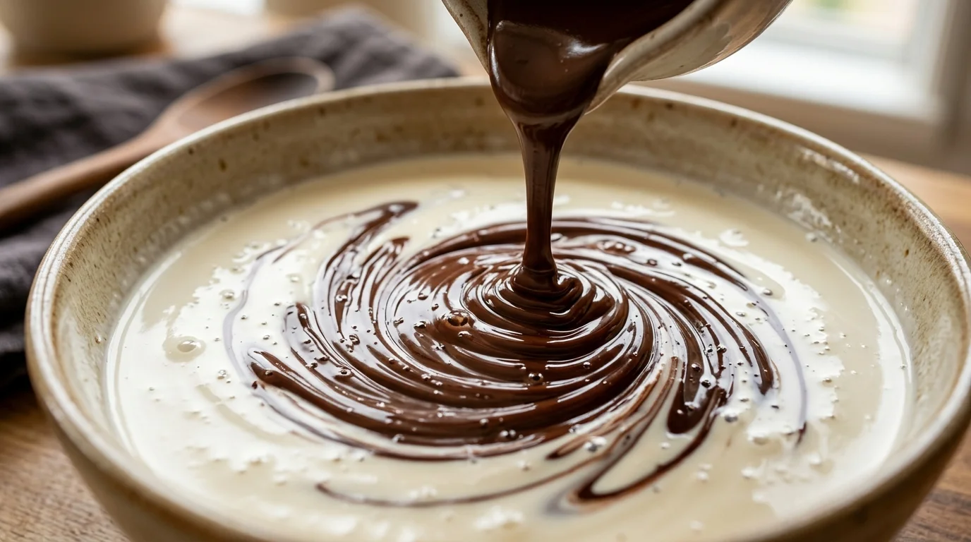 Chocolate e Cremes que não empelotam: técnica revelada - detalhe